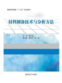 材料制备技术与分析方法/傅小明