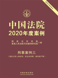 中国法院2020年度案例·刑事案例三（侵犯公民人身权利、民主权利罪、侵犯财产罪）/国家法官学院