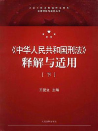 《中华人民共和国刑法》释解与适用(下)/王爱立