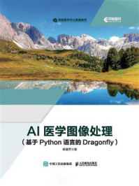 AI医学图像处理（基于Python语言的Dragonfly）/杨慧芳