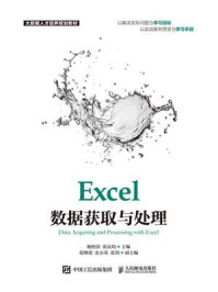 Excel数据获取与处理/杨怡滨