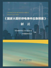 《国家大面积停电事件应急预案》解读/国家能源局电力安全监管司