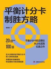 平衡计分卡制胜方略/秦杨勇