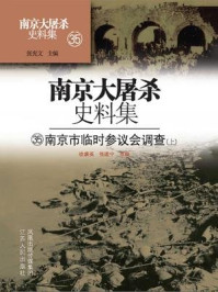 南京大屠杀史料集第三十五：南京临时参议会调查（上）/张宪文