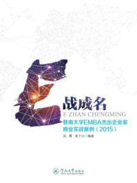 E战成名—暨南大学EMBA杰出企业家商业实战案例/吴菁 凌子山