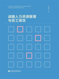 战略人力资源管理与员工绩效/李洪英
