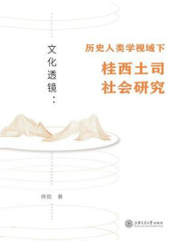 文化透镜:历史人类学视域下桂西土司社会研究/蒋俊
